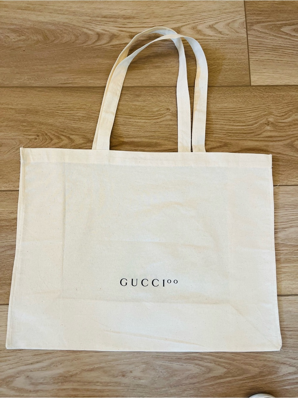 Gucci oo Cloth Tote Bag